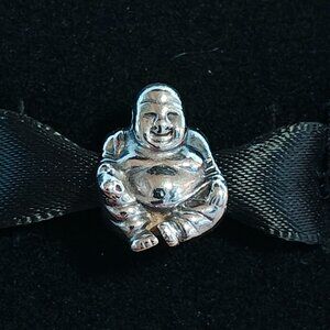 Authentic Pandora Smiling Buddha Charm 790478 Sterling Silver
